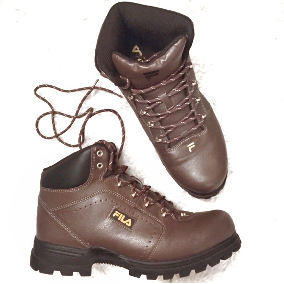 fila brown boots